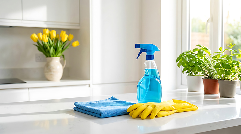 kitchen cleaning